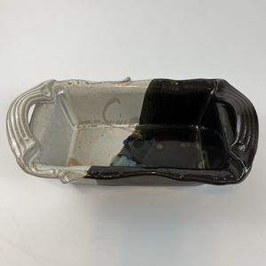 Susan & Ray Allen Popcorn Studio Pottery Bread Loaf Baking Dish 11.5”x6.5”‎